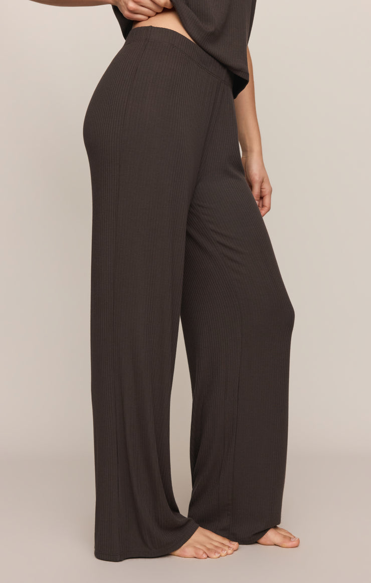 Pants Just Right Rib Pant Cocoa Bean