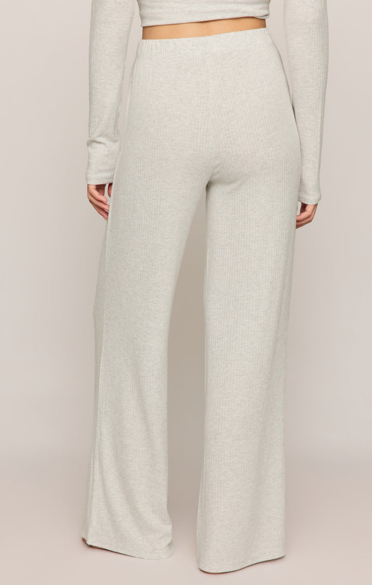 Pants Just Right Rib Pant Light Heather Grey