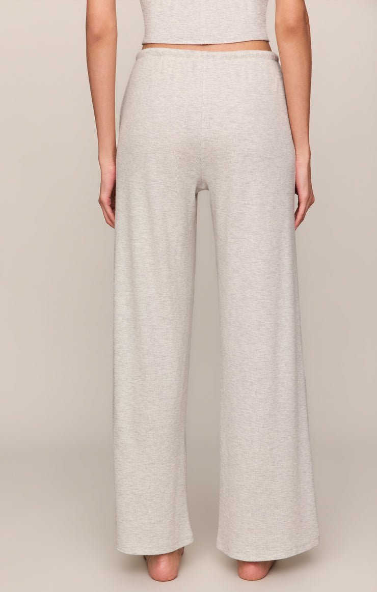 Pants Waffle Brushed Thermal Pant Feather Grey