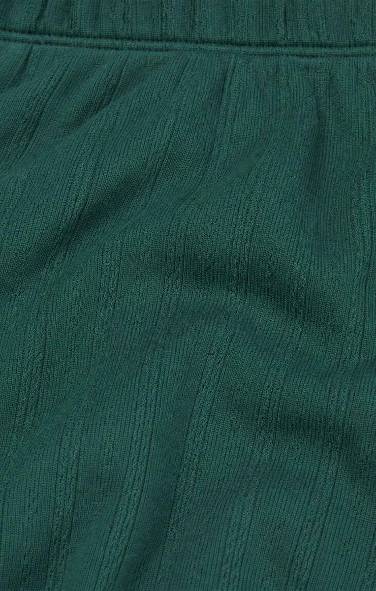 Pants Aries Silky Pointelle Pant Velvet Green