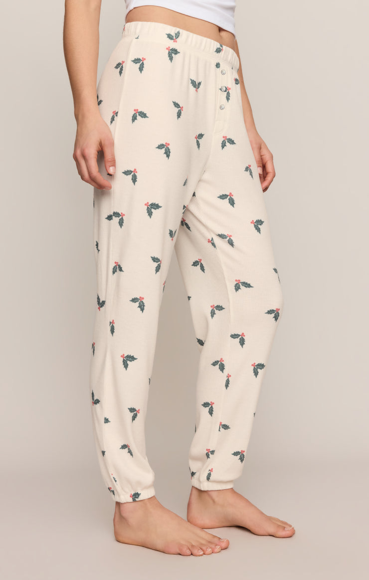 Pants Holly Thermal Jogger Vanilla Ice