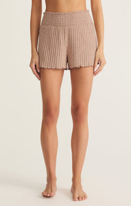 ShortsDawn Smocked Rib Short Iced Coffee