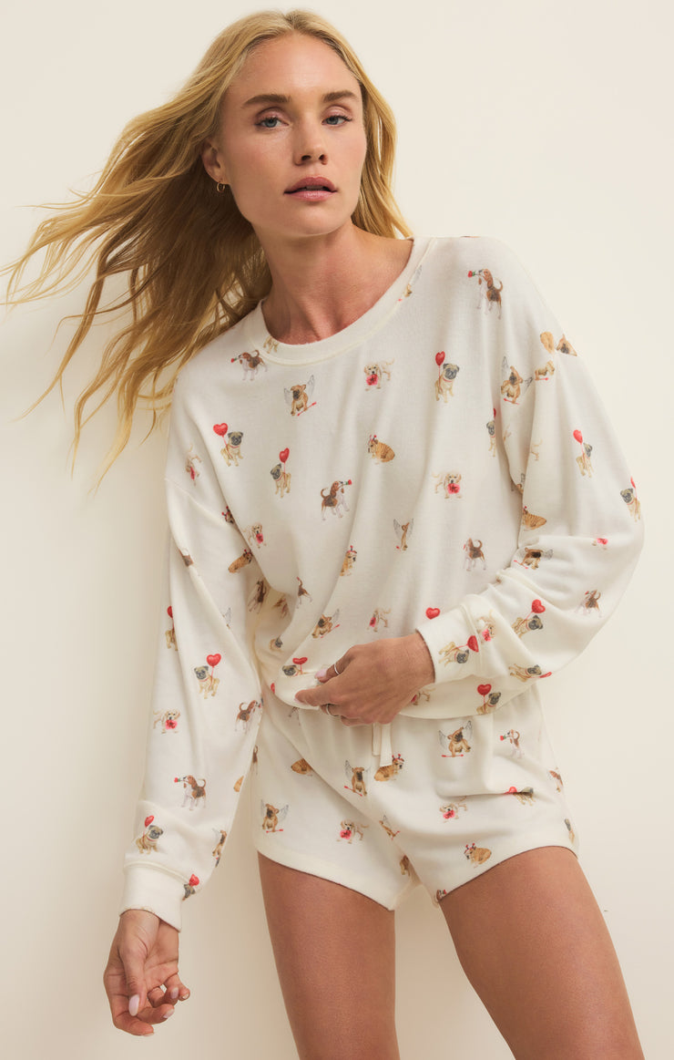 Shorts Sporty Love Pup Short Vanilla Ice