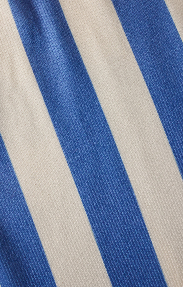 Tops Beach Bar Cropped Stripe Tank Bayside