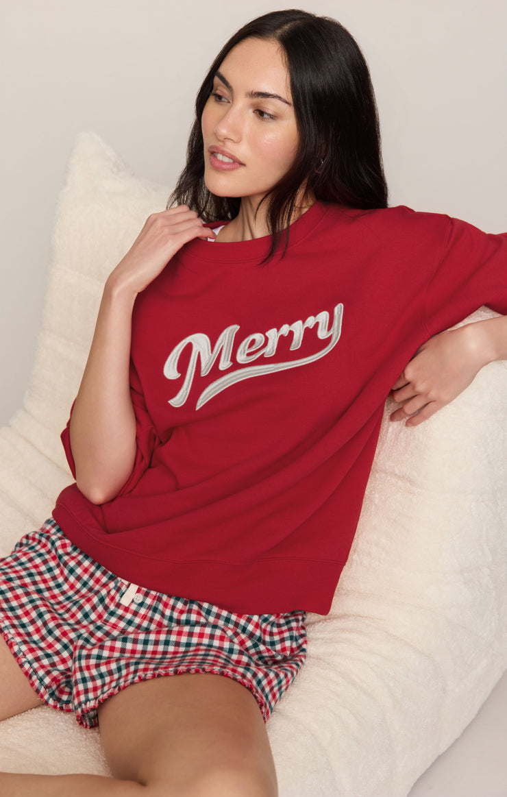Jolly Gingham Short