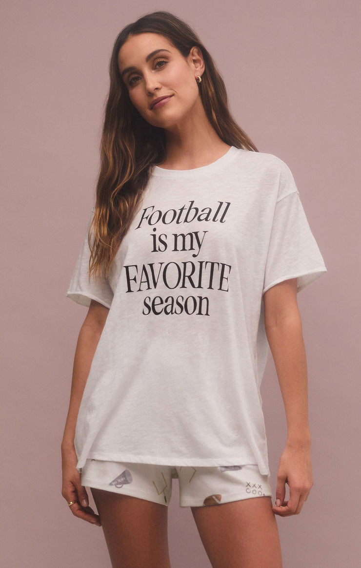 Boyfriend Football Tee – Z SUPPLY