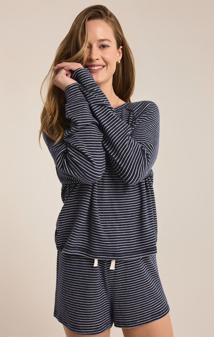 Tops Staying In Stripe Long Sleeve Top Staying In Stripe Long Sleeve Top