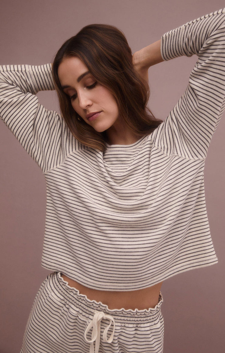 Tops Staying In Stripe Long Sleeve Top Staying In Stripe Long Sleeve Top