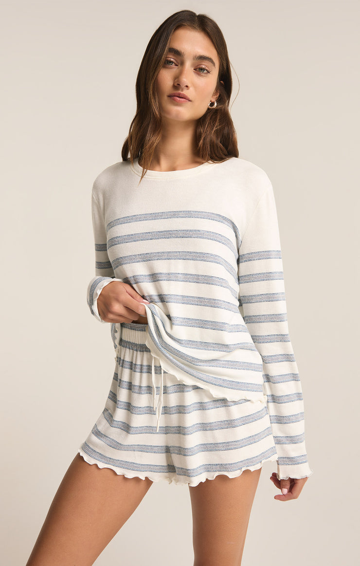 Tops Hometown Stripe Long Sleeve Top Hometown Stripe Long Sleeve Top