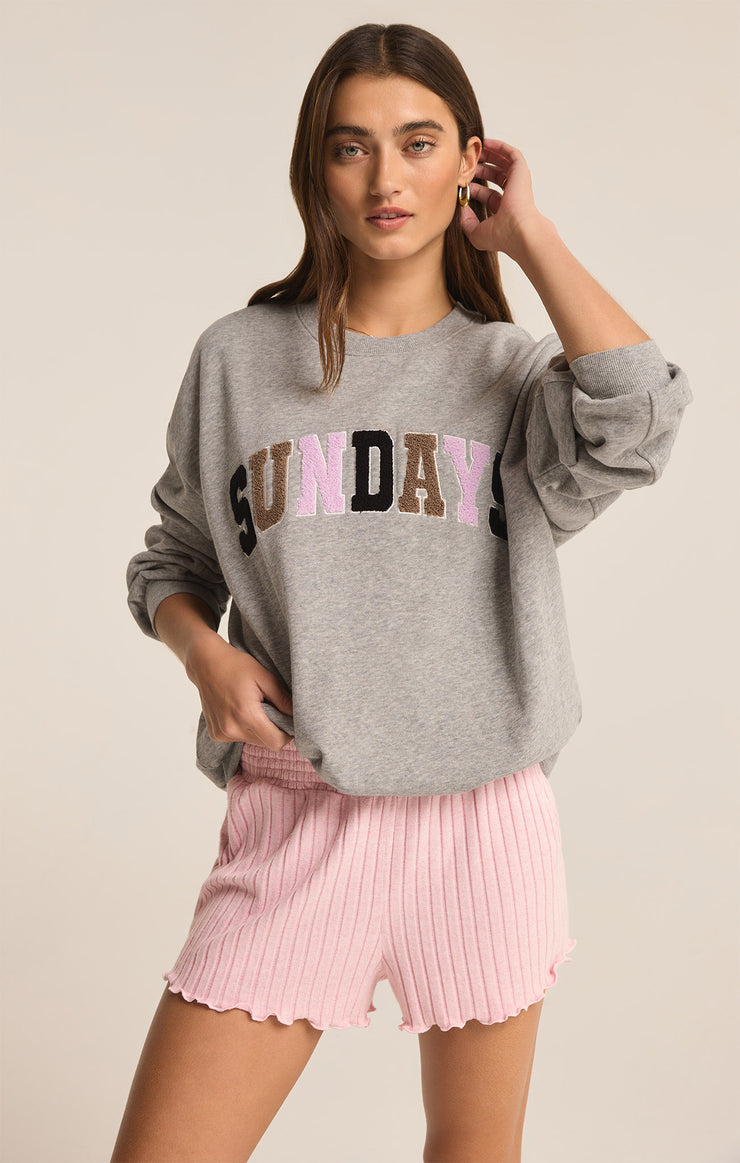 Tops Oversized Sunday Sweatshirt Oversized Sunday Sweatshirt