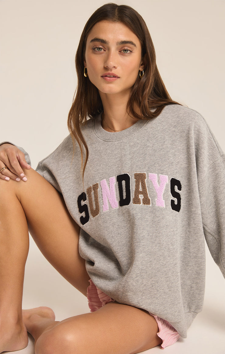 Tops Oversized Sunday Sweatshirt Oversized Sunday Sweatshirt