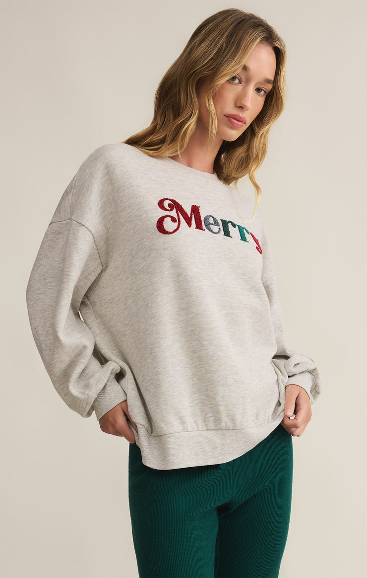 Tops Merry Fleece Sweatshirt Merry Fleece Sweatshirt