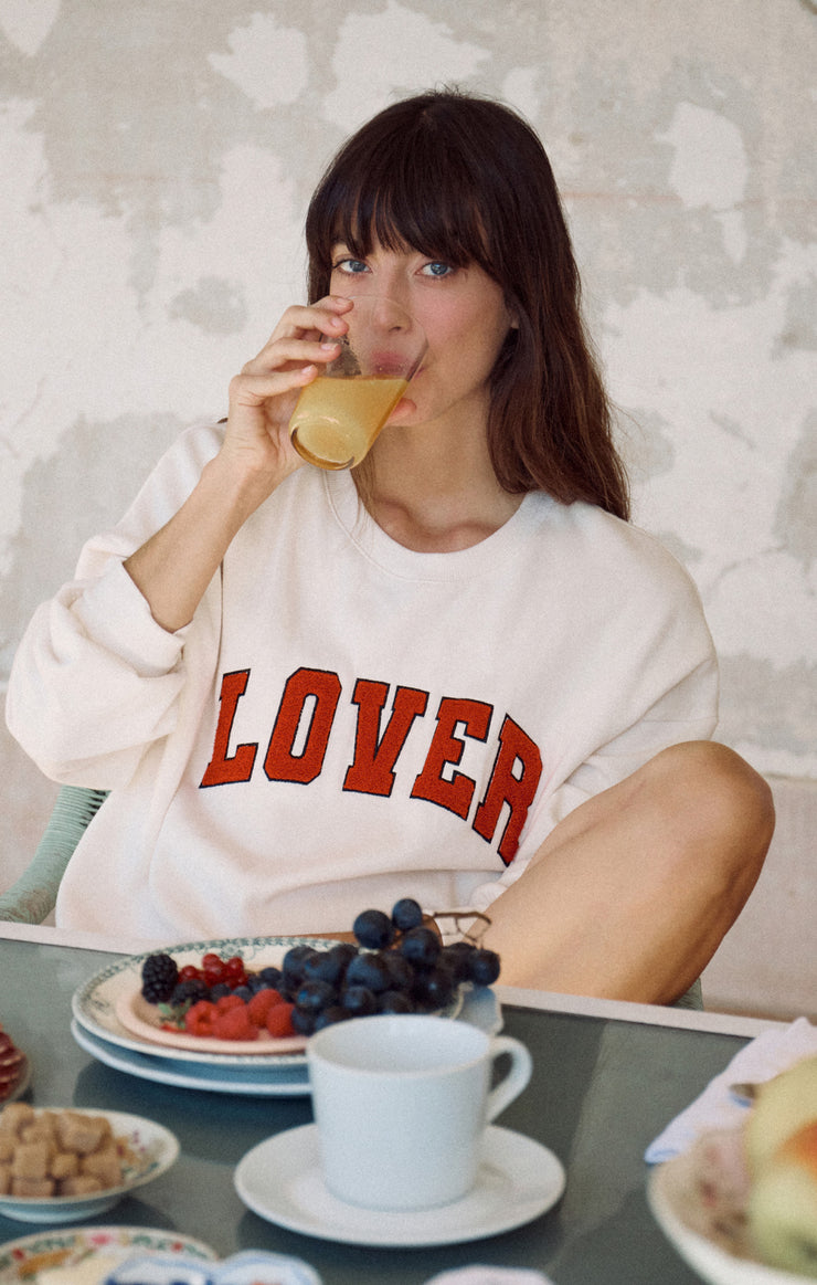 Tops Oversized Lover Sweatshirt Vanilla Ice