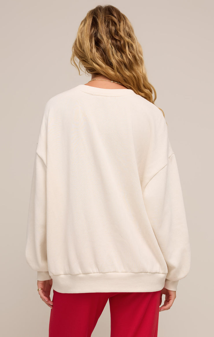 Tops Oversized Lover Sweatshirt Vanilla Ice