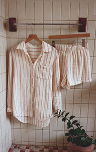 TopsSaturday Stripe Gauze Shirt Saturday Stripe Gauze Shirt