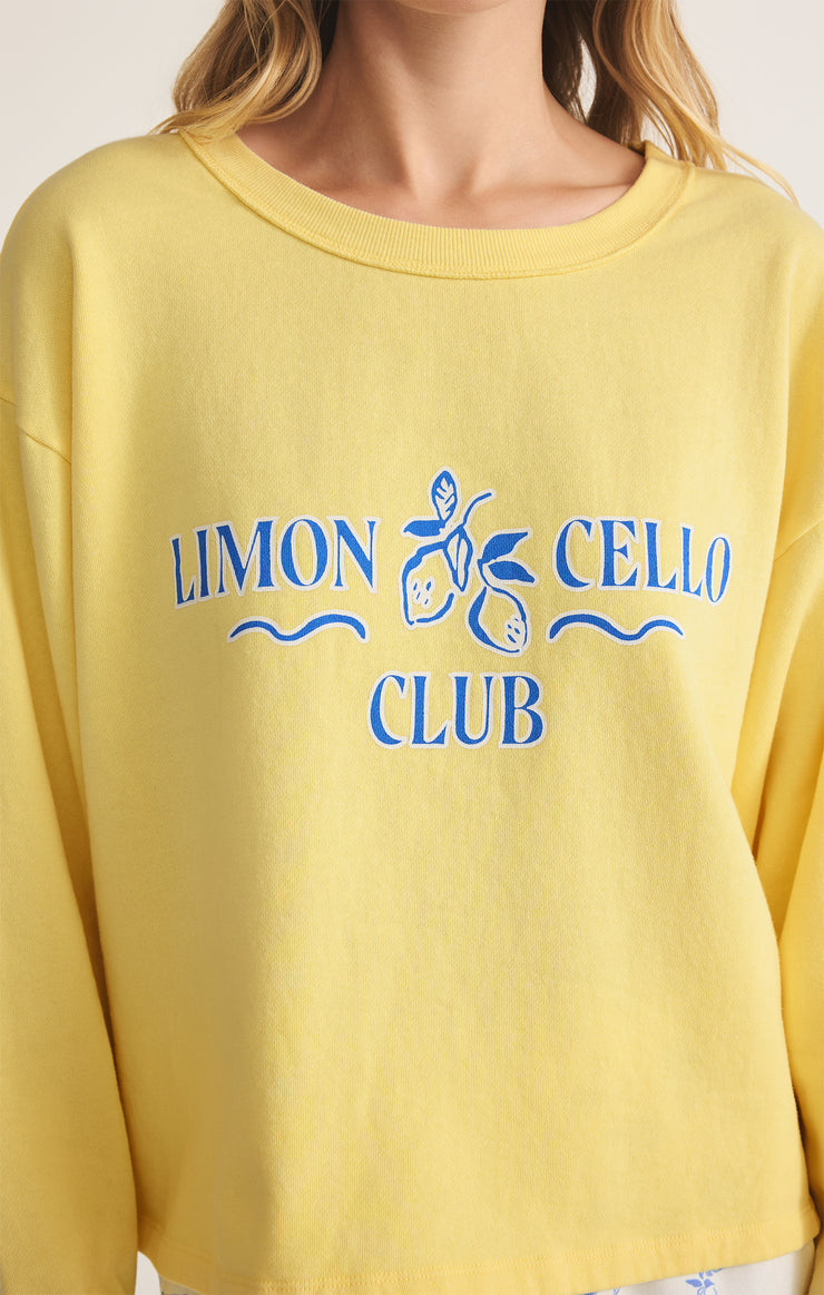 Tops Limoncello Sweatshirt Lemonade