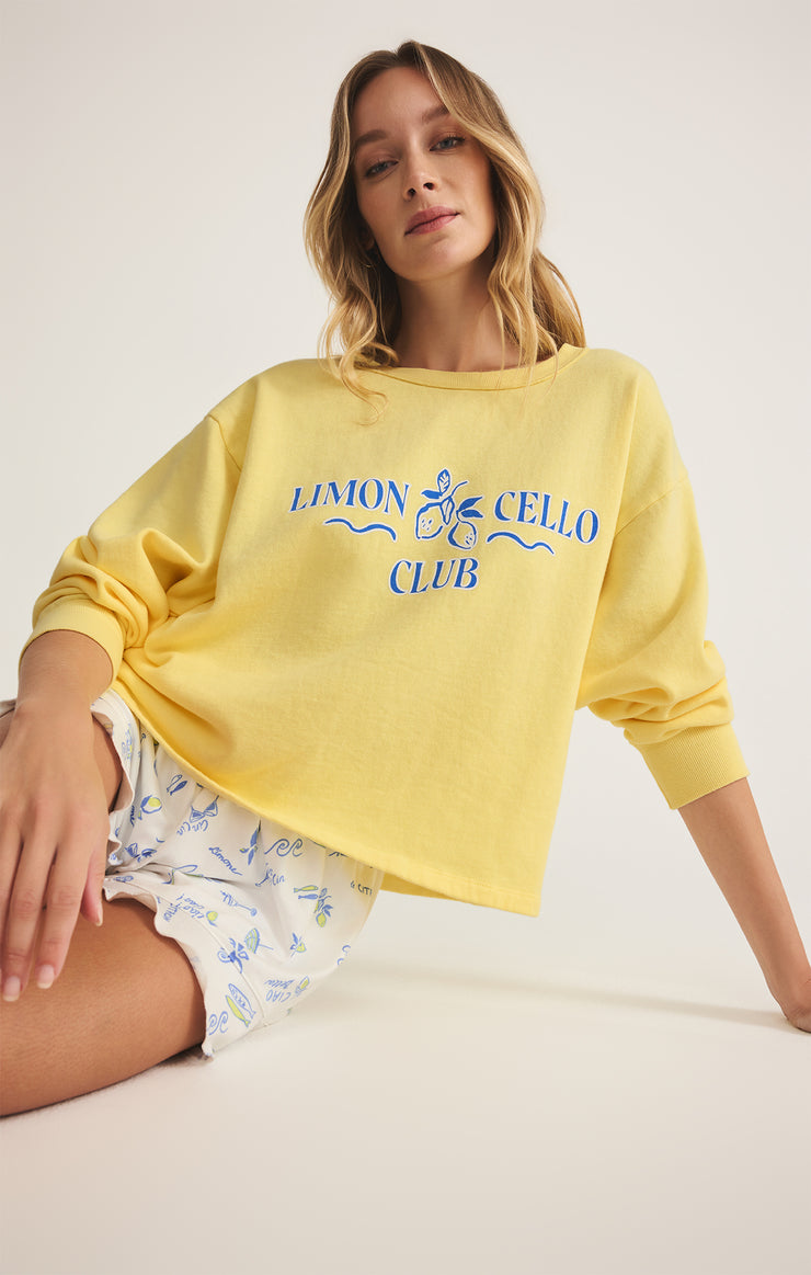 Tops Limoncello Sweatshirt Lemonade