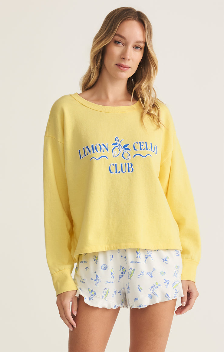 Tops Limoncello Sweatshirt Lemonade