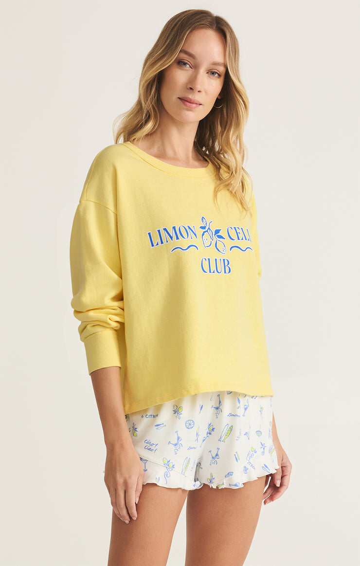 Tops Limoncello Sweatshirt Lemonade