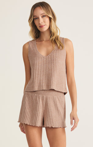 トップス CLANE HEAVY RIB V NECK TOPS free CLANE（クラネ）の「【CLANE(クラネ)】ヘビーリブトップス/HEAVY