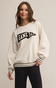 TopsOversized Game Day Sweatshirt Vanilla Ice