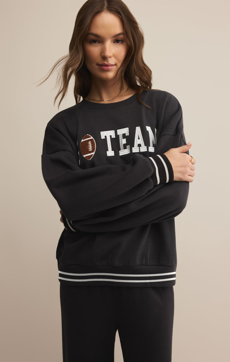Tops Oversized Go Team Sweatshirt Oversized Go Team Sweatshirt