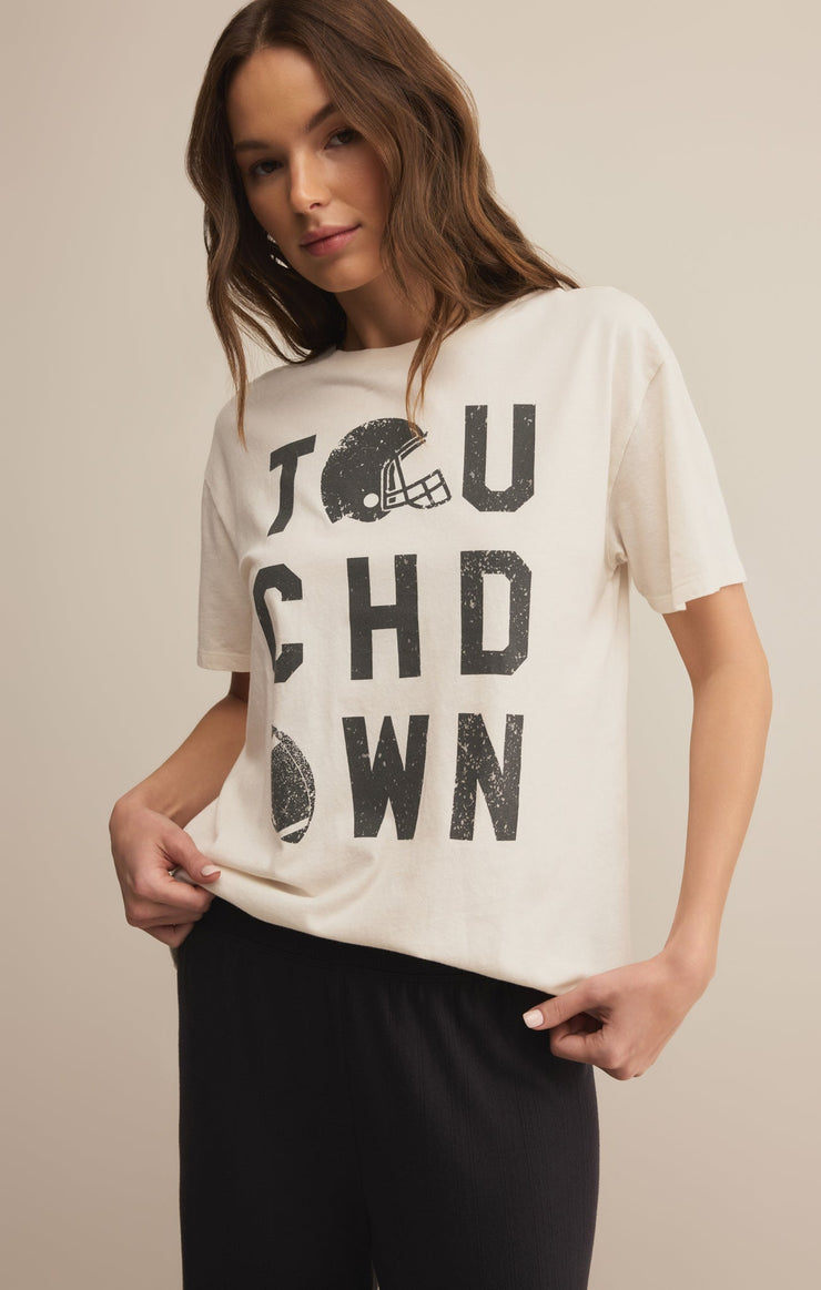 Tops Boyfriend Touchdown Tee Vanilla Ice