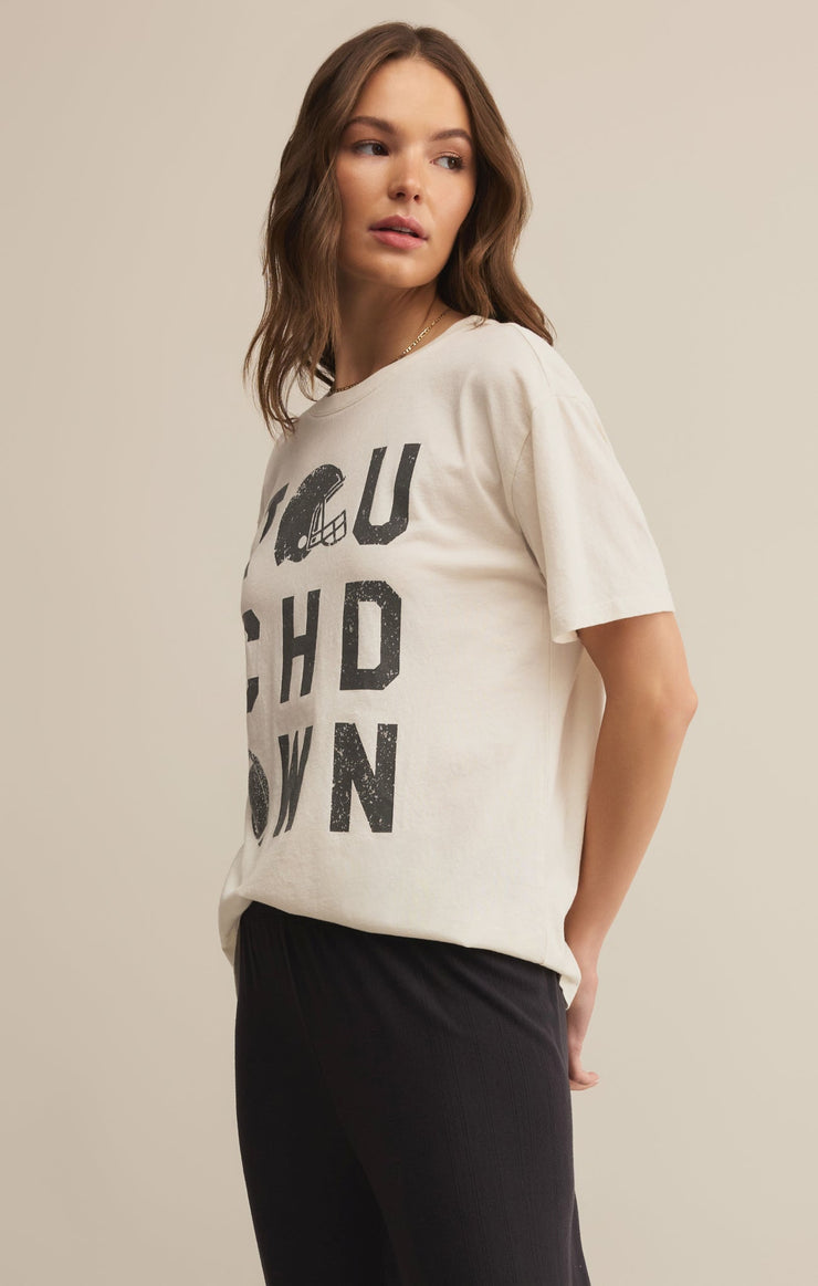 Tops Boyfriend Touchdown Tee Vanilla Ice