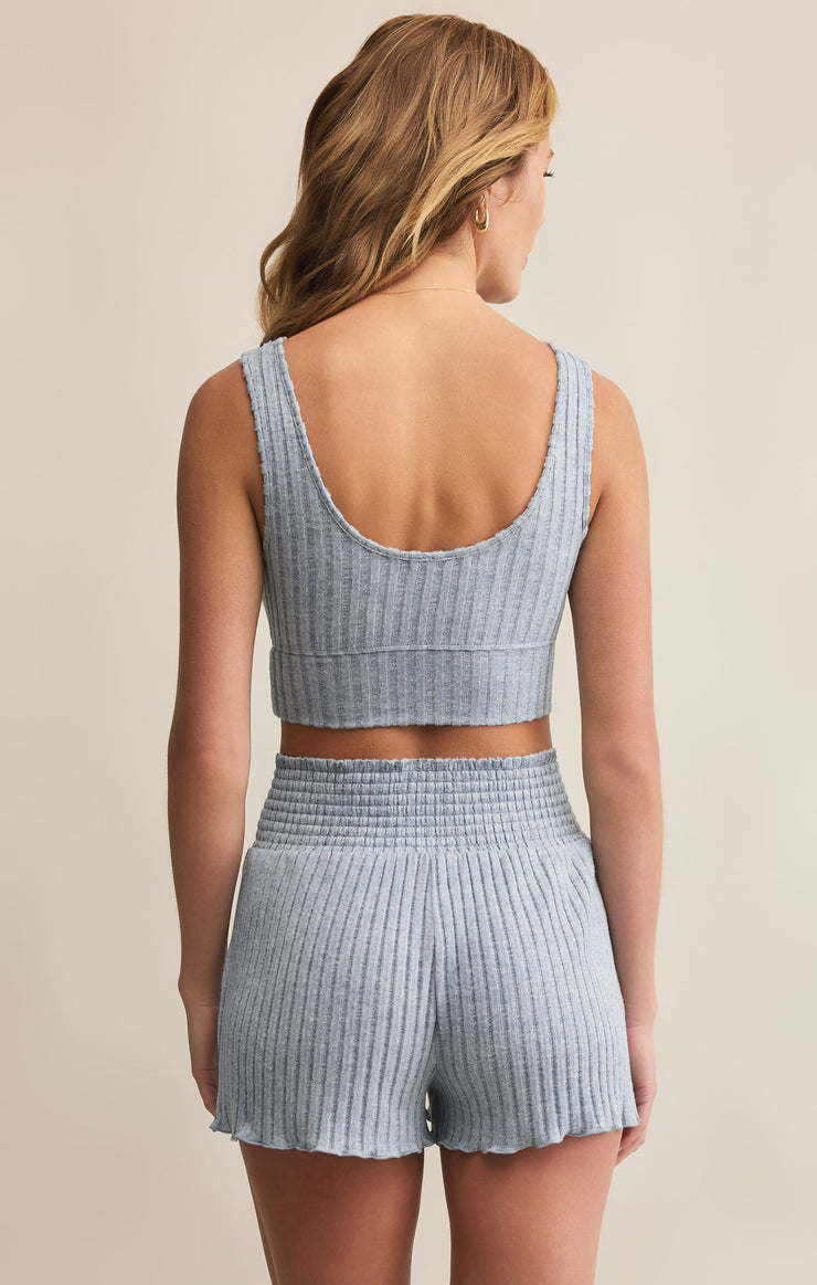 Zoe Silky Rib Tank Bra – Z SUPPLY