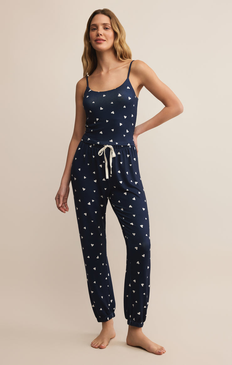 Tops Camille Cropped Heart Cami Eclipse