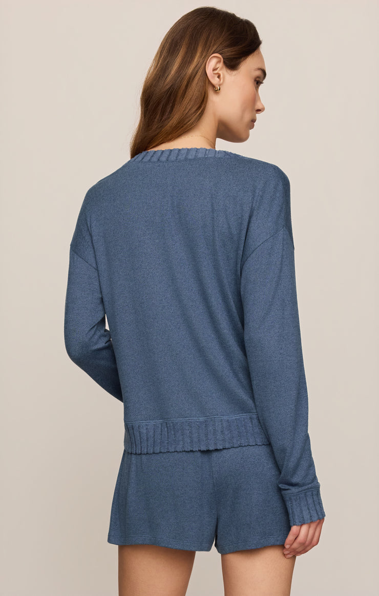 Tops Courtney Long Sleeve Top True Navy