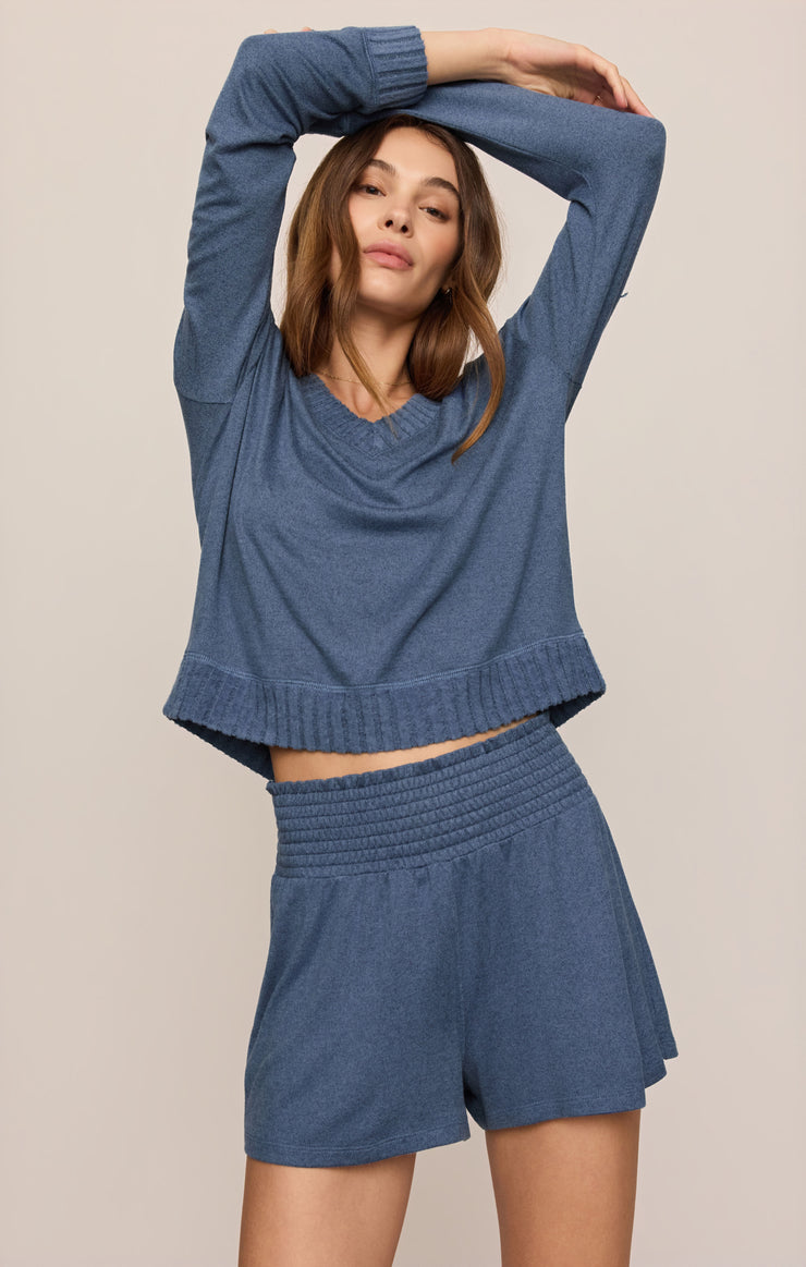 Tops Courtney Long Sleeve Top True Navy