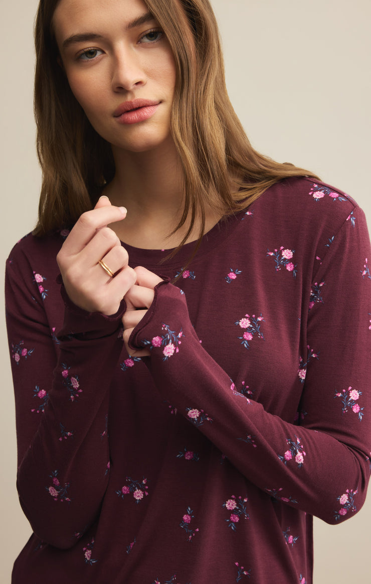 Tops Bella Ditsy Long Sleeve Top Bella Ditsy Long Sleeve Top