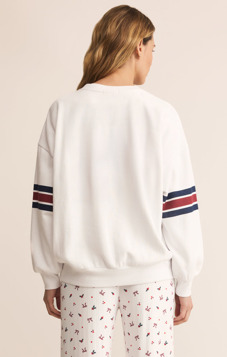 Tops North Pole Sweatshirt White