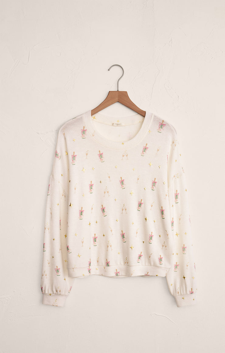 Tops Champs Long Sleeve Top Vanilla Ice