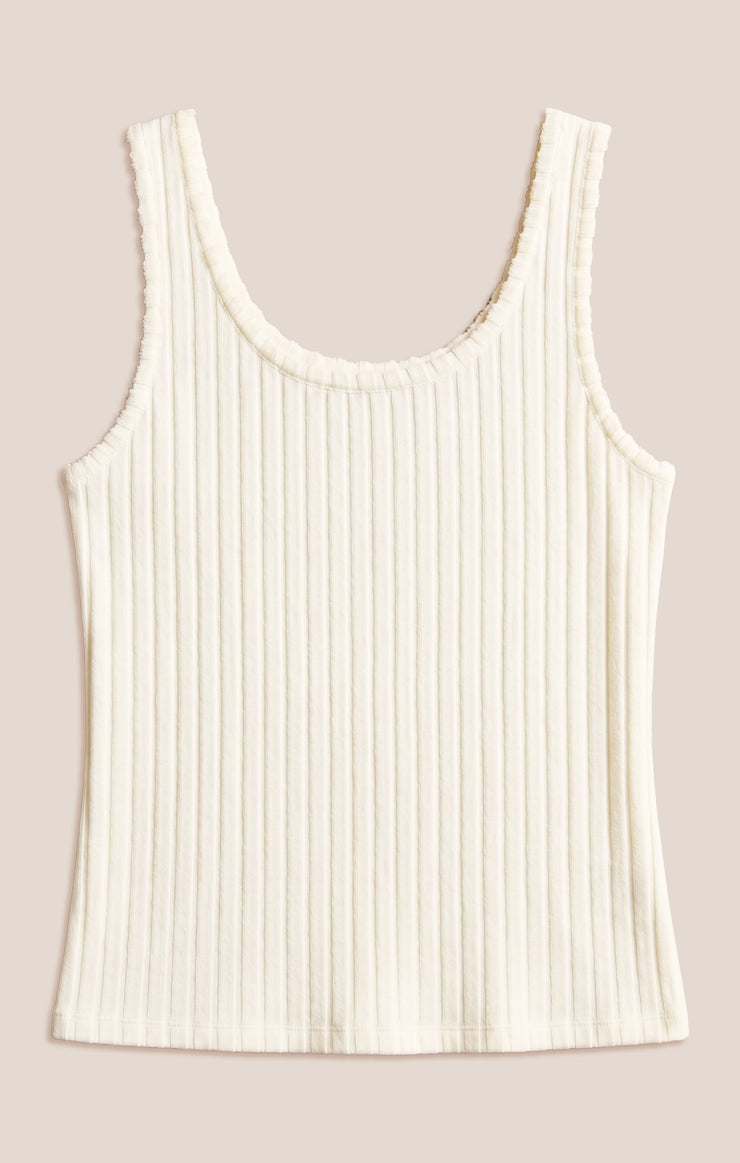 Double Scoop Silky Rib Tank