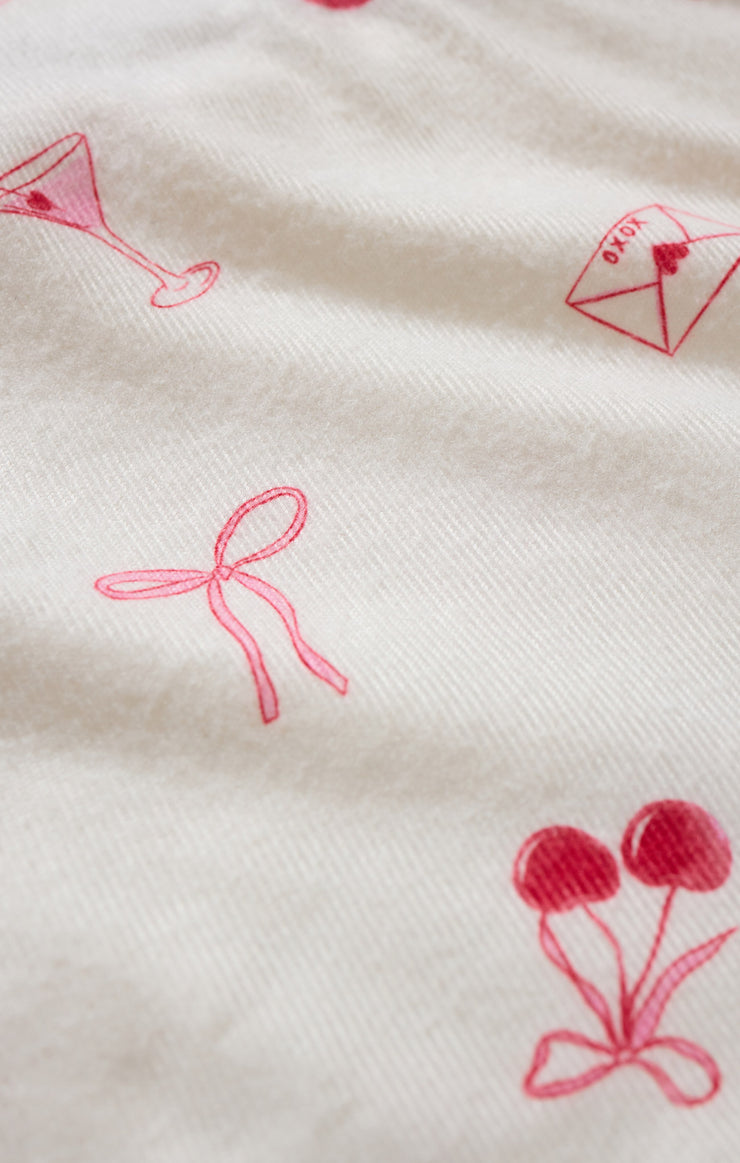 Tops Mira Sweet Things Long Sleeve Top Vanilla Ice