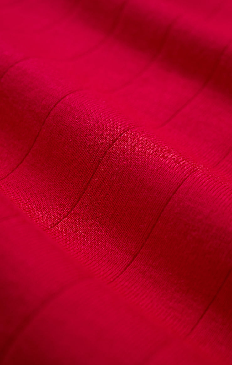 Pants Essential Fold Over Pant Kiss Me Red