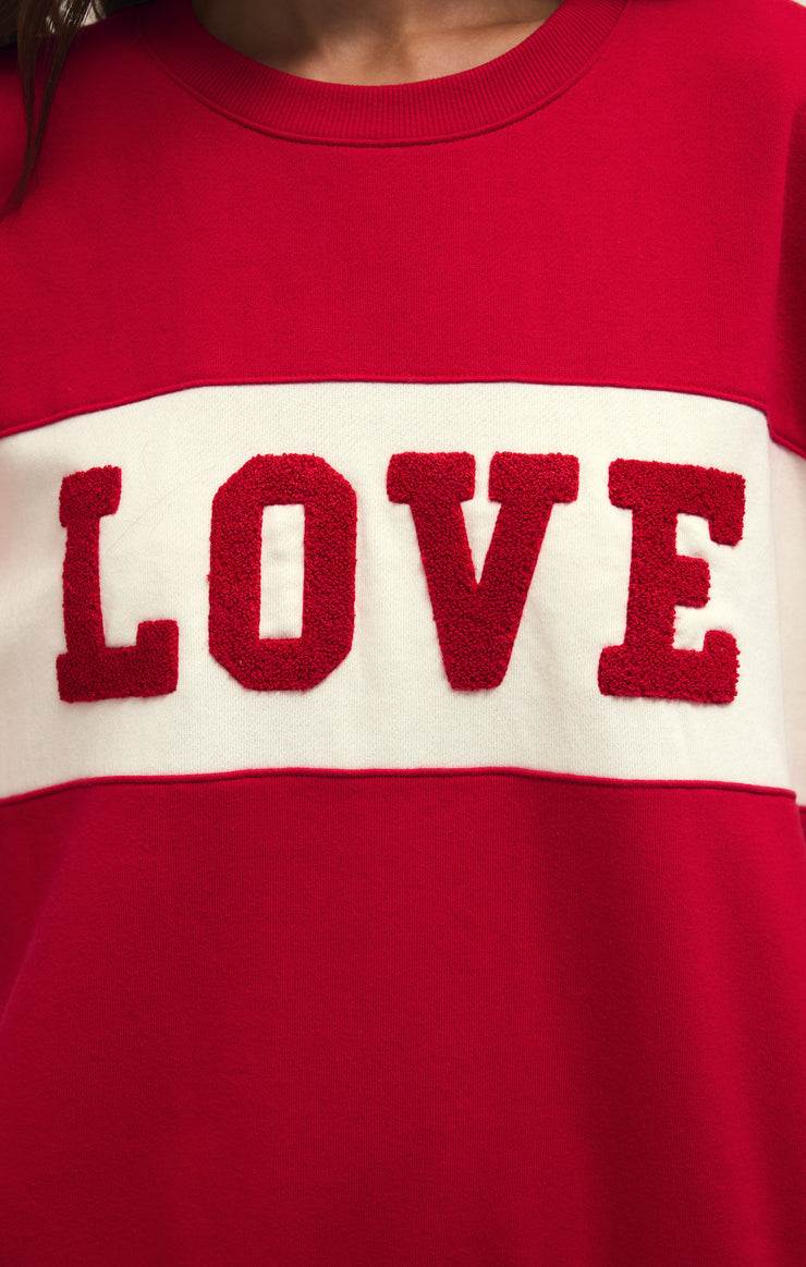 Tops Oversized Love Sweatshirt Oversized Love Sweatshirt
