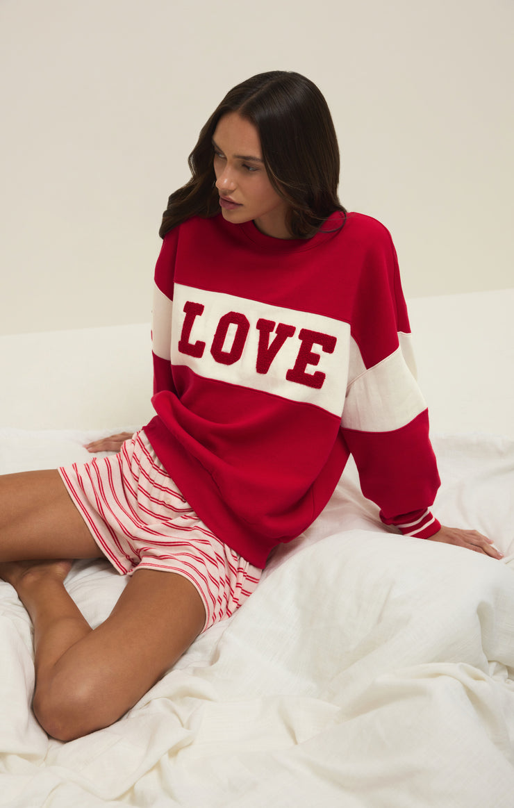 Tops Oversized Love Sweatshirt Oversized Love Sweatshirt