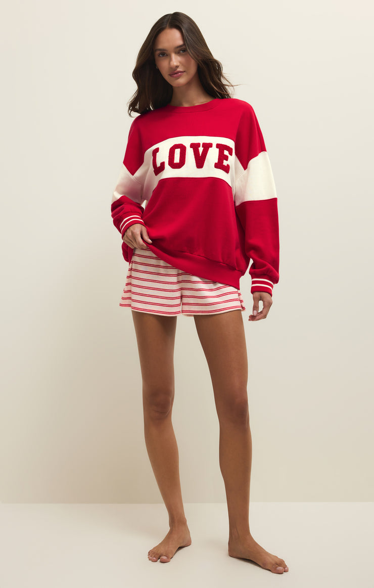Tops Oversized Love Sweatshirt Oversized Love Sweatshirt