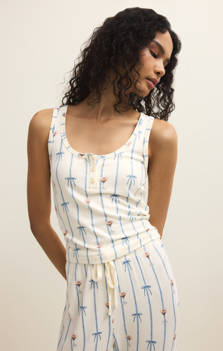 Tops Cozy Espresso Martini Tank Cozy Espresso Martini Tank