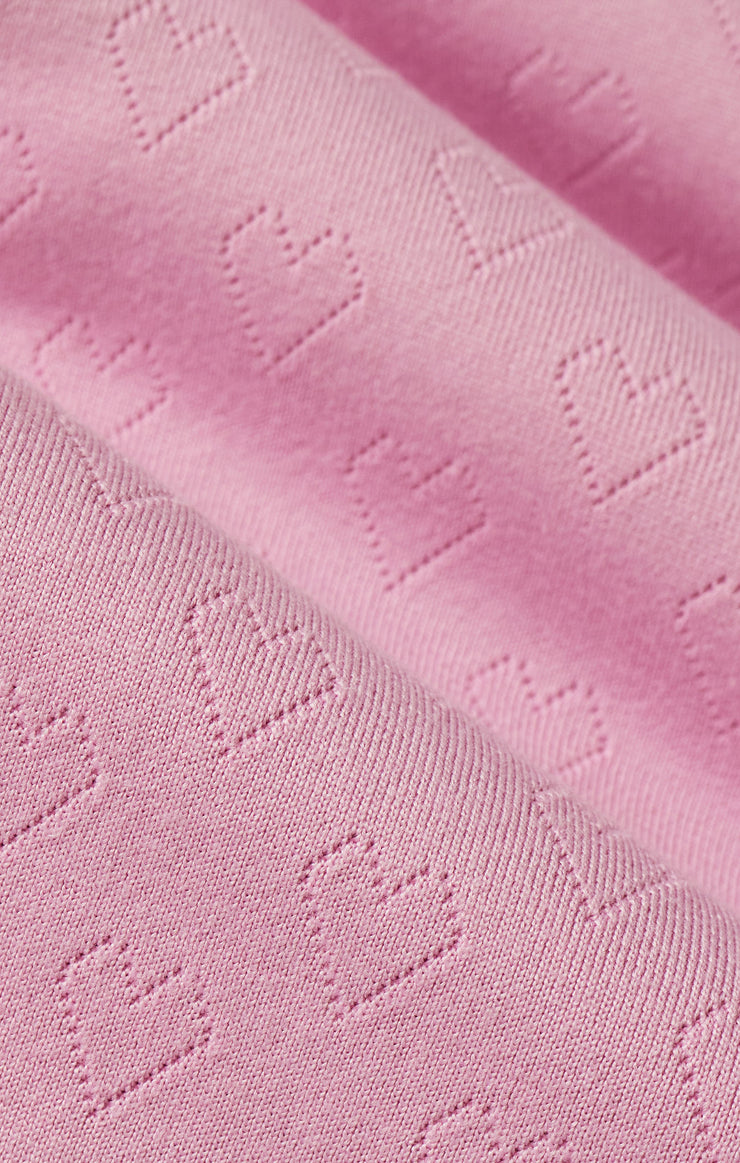 Shorts Amour Pointelle Lace Trim Short Pink Crush