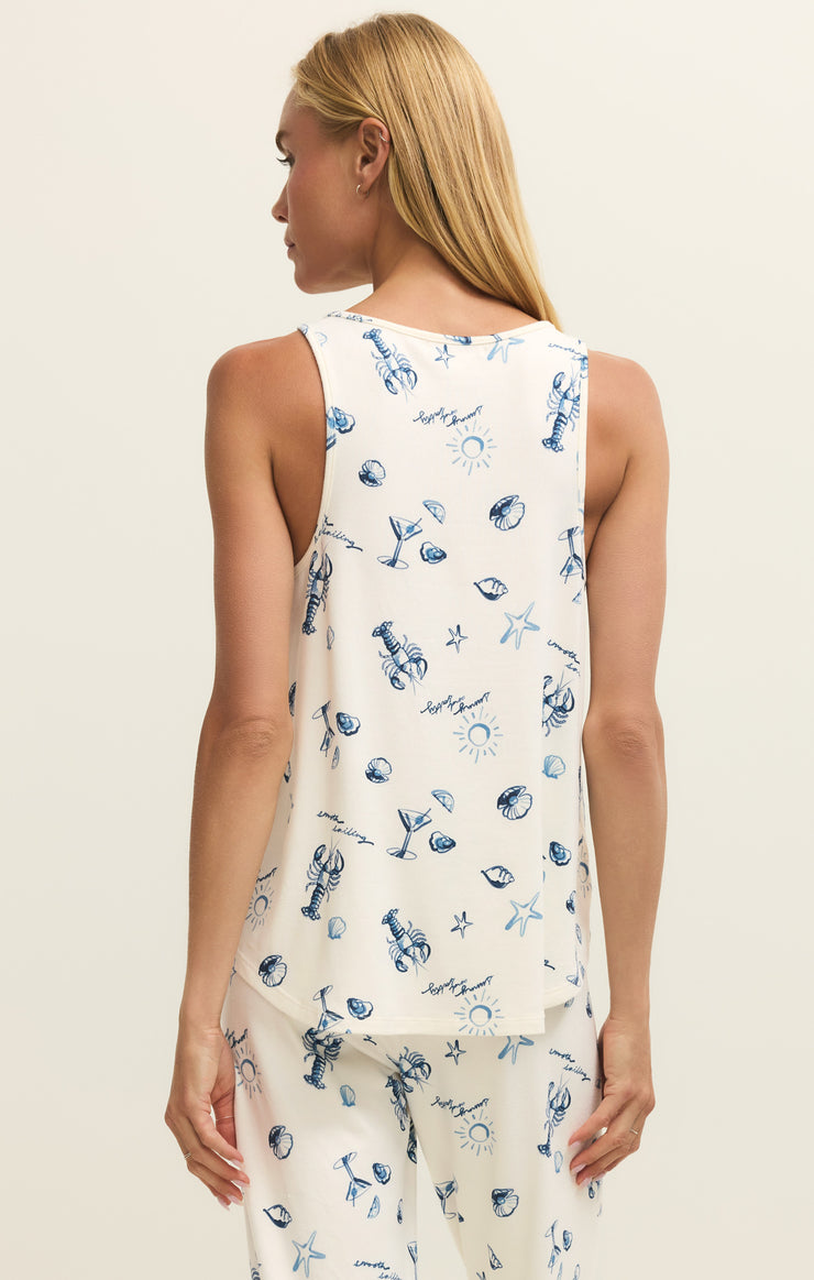 Tops Lost At Sea Tank Vanilla Ice