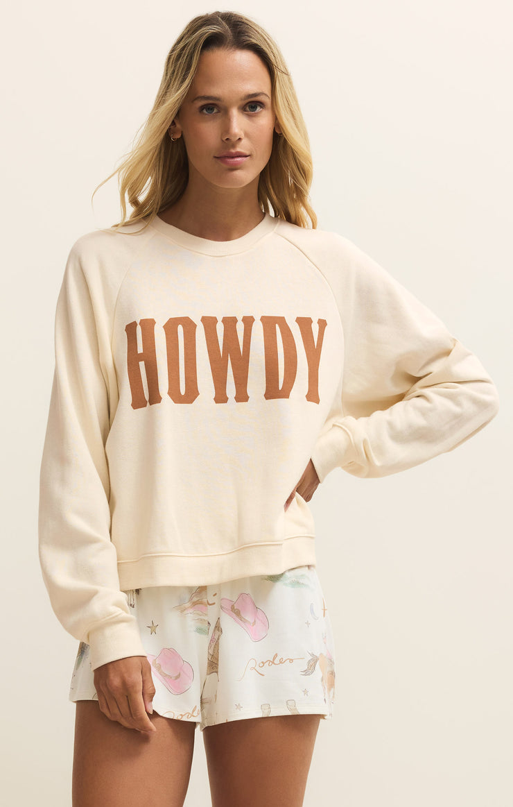 HOWDY nosleeve sweat 2点セット Howdy Fleece Sweatshirt – Z SUPPLY