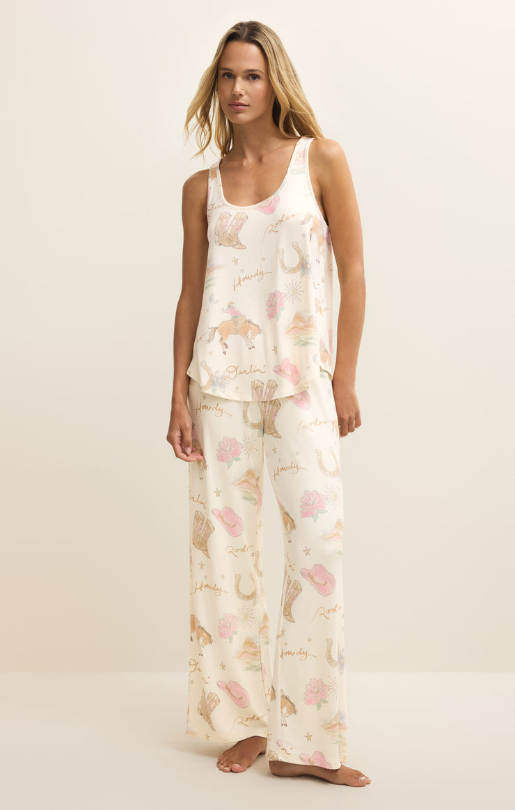 Tops Desert Rose Tank Vanilla Ice