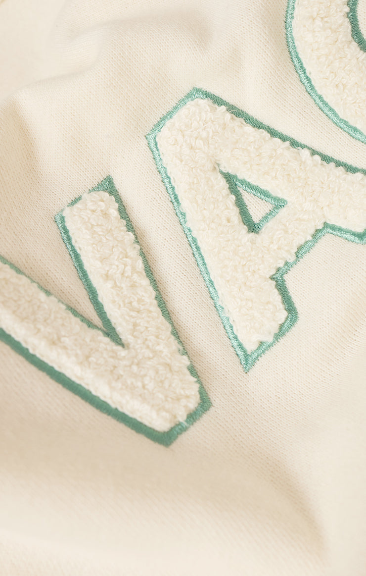 Tops Vacay Fleece Sweatshirt Vanilla Ice