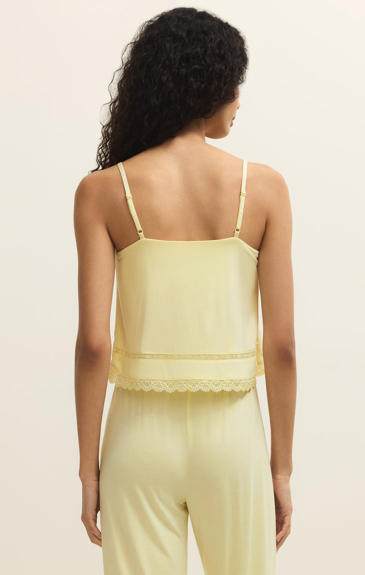 Tops Gigi Cropped Lace Cami Pineapple