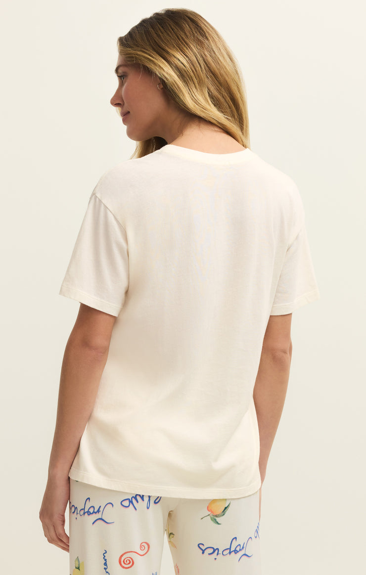 Tops Club Tropics Boyfriend Tee Vanilla Ice