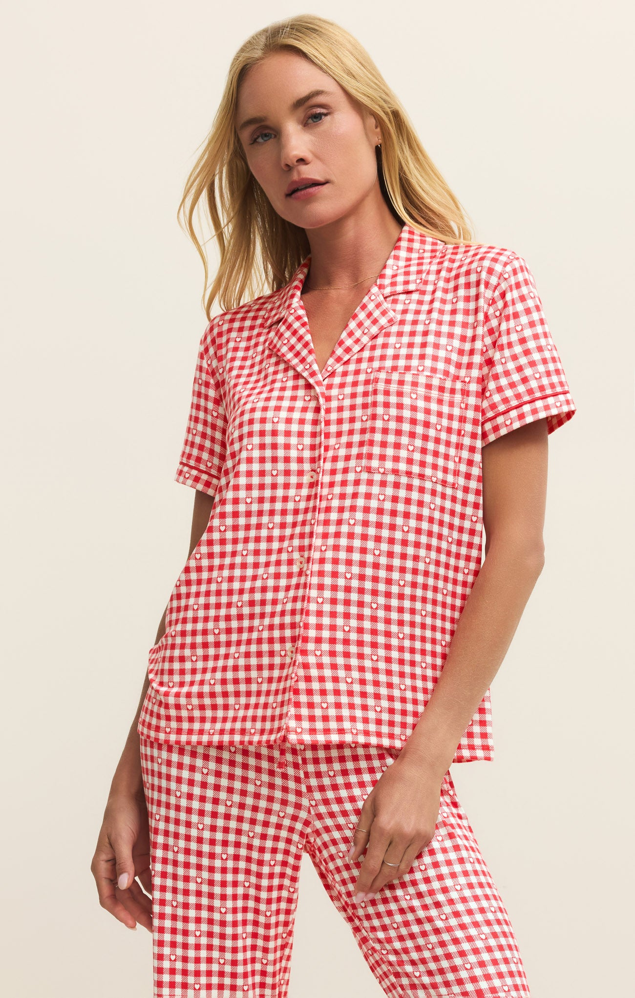 Gingham PJ Top – Z SUPPLY